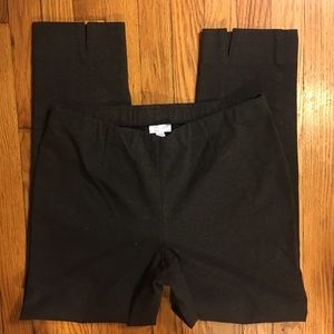 J. Jill Ponte Knit Pant- Black- Slim Leg- M